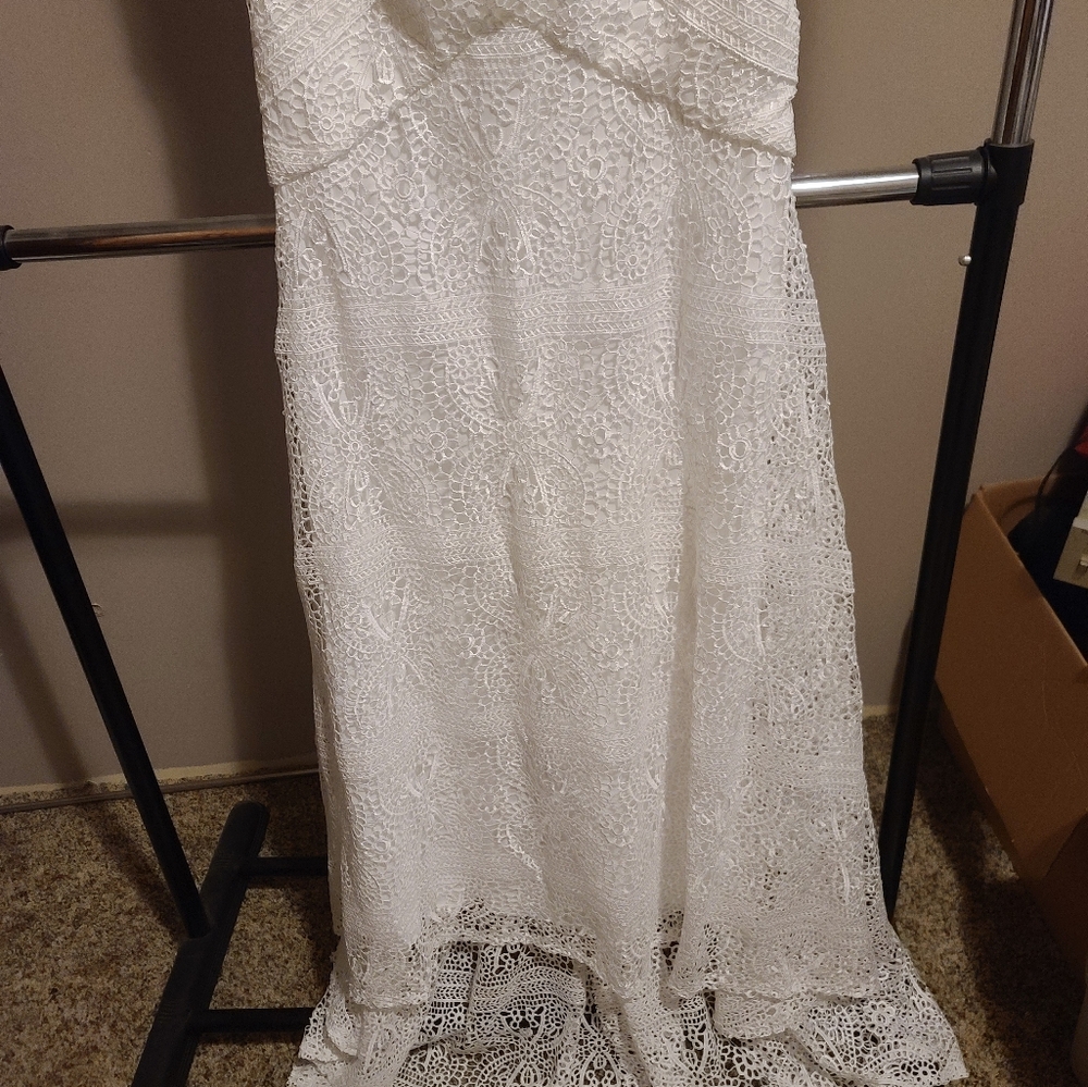 Lace Boho Wedding Dress